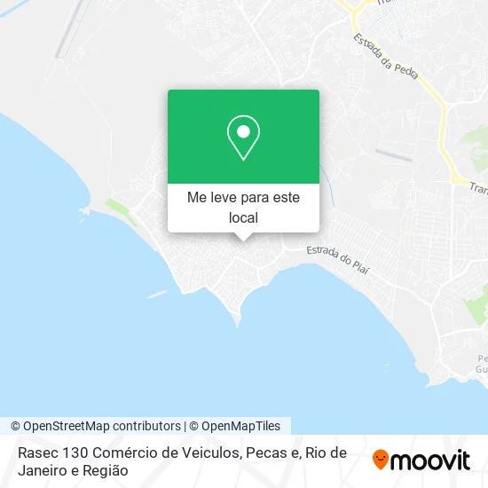 Rasec 130 Comércio de Veiculos, Pecas e mapa