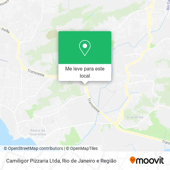 Camiligor Pizzaria Ltda mapa