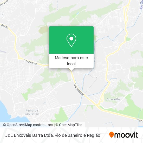 J&L Enxovais Barra Ltda mapa