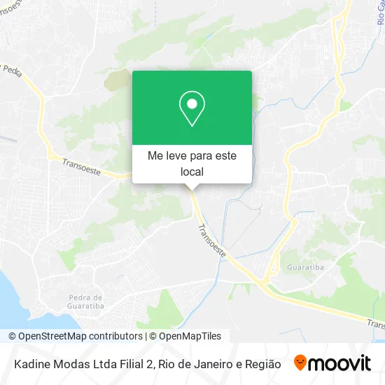 Kadine Modas Ltda Filial 2 mapa