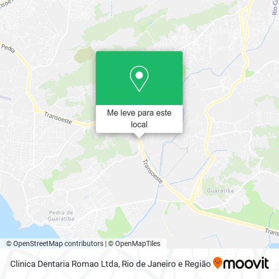 Clinica Dentaria Romao Ltda mapa