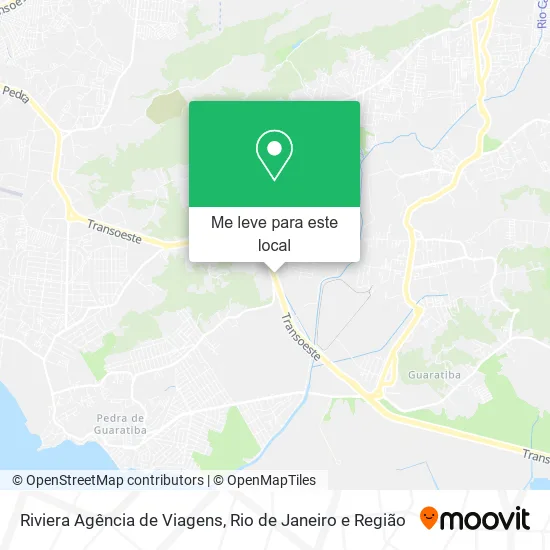 Riviera Agência de Viagens mapa
