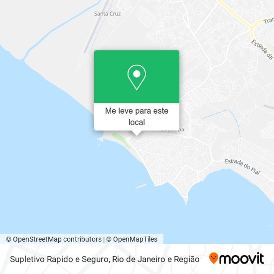 Supletivo Rapido e Seguro mapa