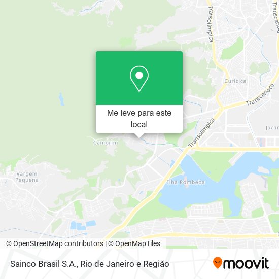 Sainco Brasil S.A. mapa