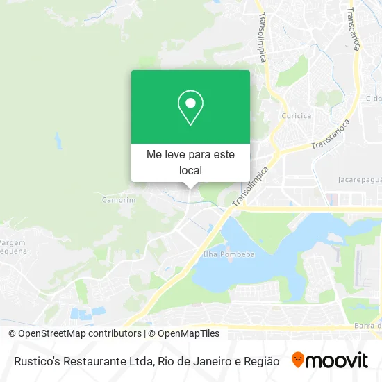 Rustico's Restaurante Ltda mapa