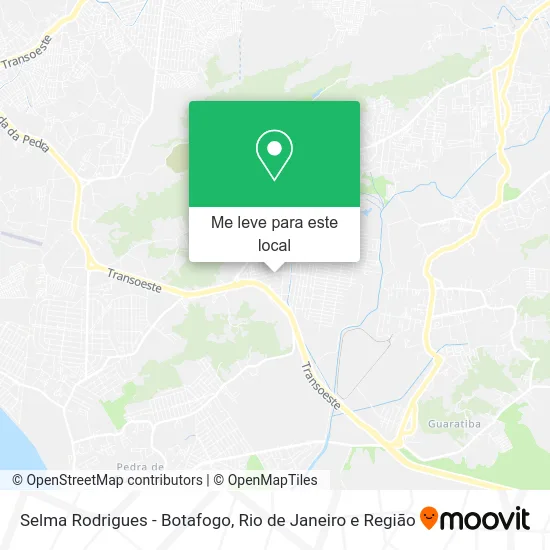 Selma Rodrigues - Botafogo mapa