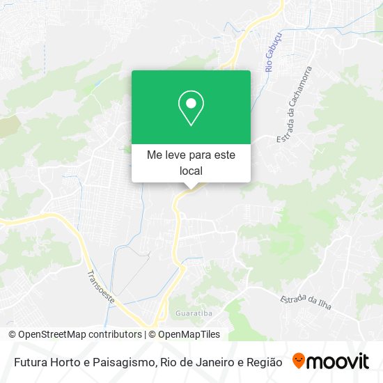 Futura Horto e Paisagismo mapa