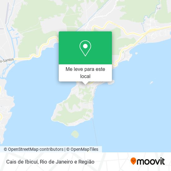 Cais de Ibicuí mapa