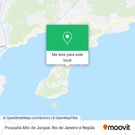 Pousada Alto de Junque mapa