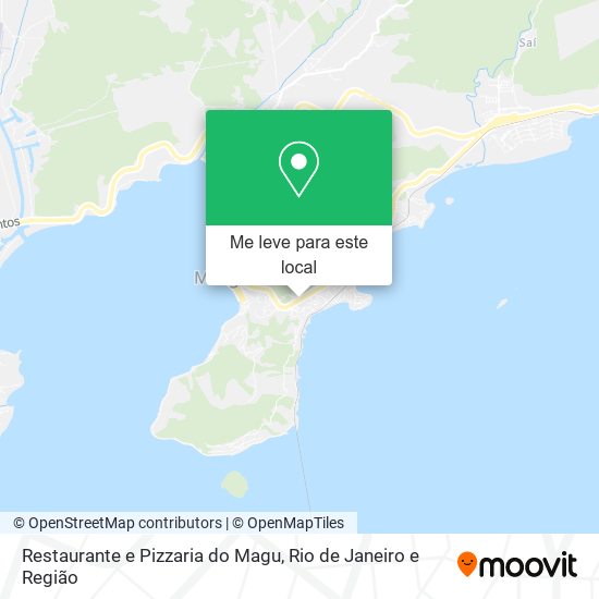 Restaurante e Pizzaria do Magu mapa