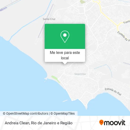 Andreia Clean mapa