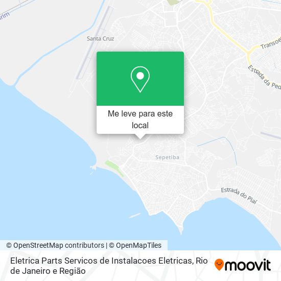 Eletrica Parts Servicos de Instalacoes Eletricas mapa