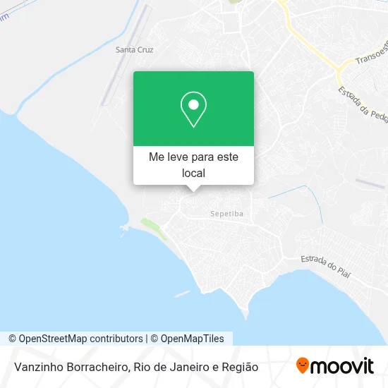 Vanzinho Borracheiro mapa