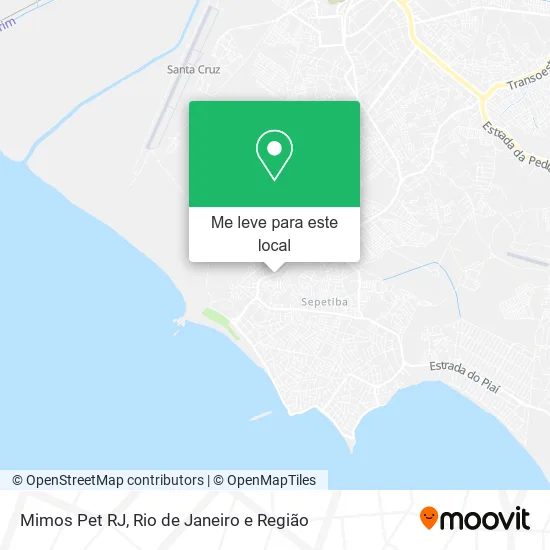 Mimos Pet RJ mapa