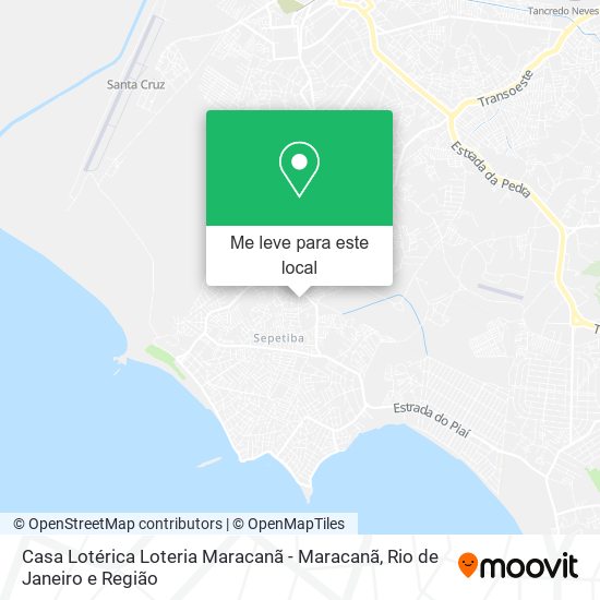 Casa Lotérica Loteria Maracanã - Maracanã mapa