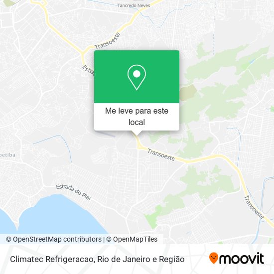Climatec Refrigeracao mapa