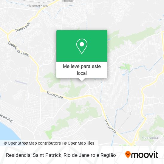Residencial Saint Patrick mapa