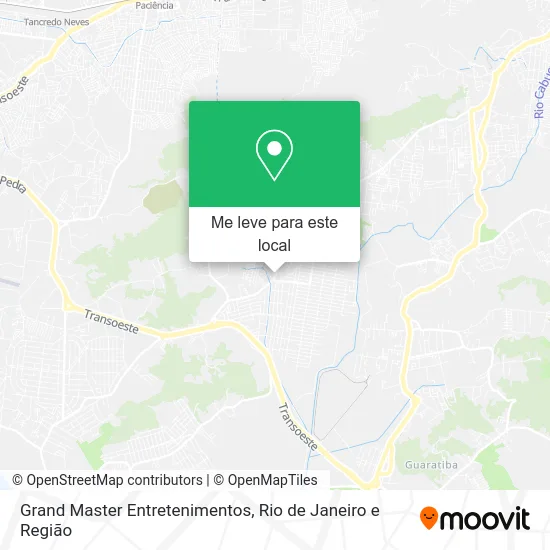 Grand Master Entretenimentos mapa