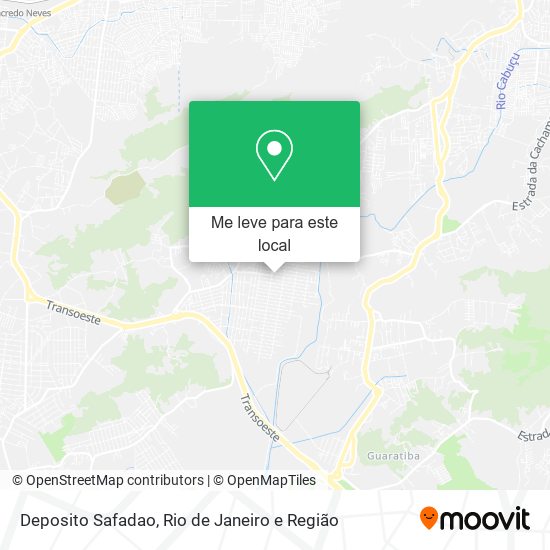 Deposito Safadao mapa
