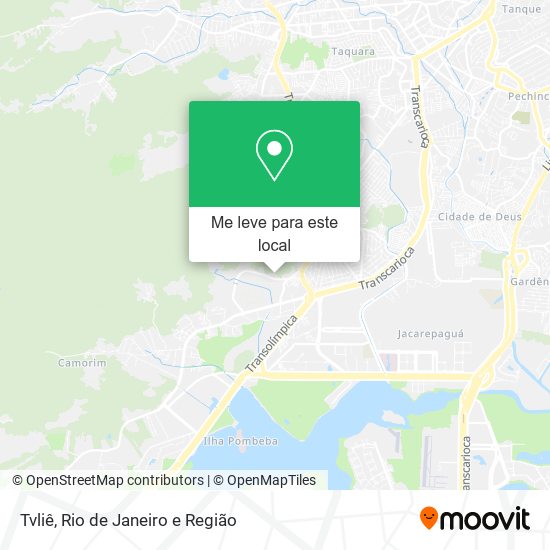 Tvliê mapa
