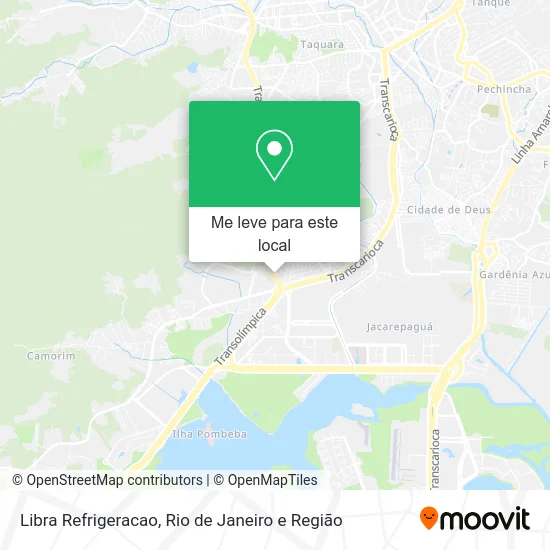 Libra Refrigeracao mapa