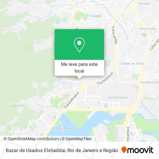 Bazar de Usados Elshaddai mapa