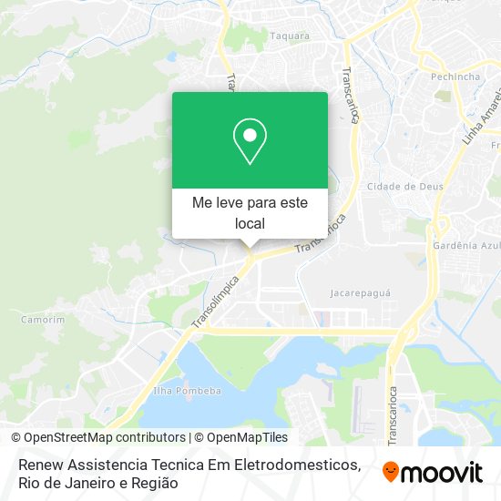 Renew Assistencia Tecnica Em Eletrodomesticos mapa