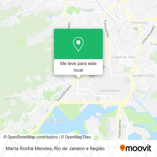 Marta Rocha Mendes mapa