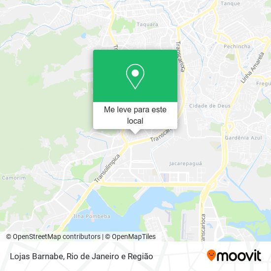 Lojas Barnabe mapa