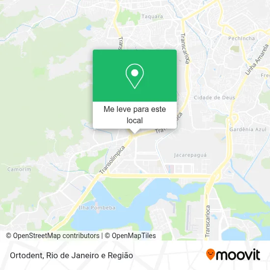 Ortodent mapa