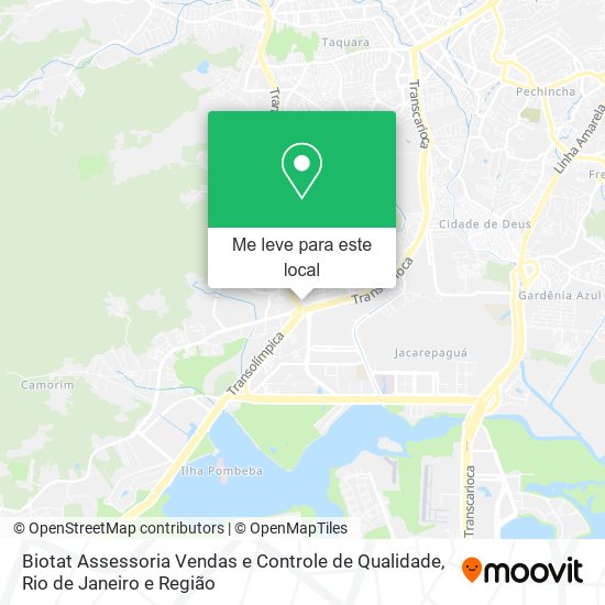 Biotat Assessoria Vendas e Controle de Qualidade mapa