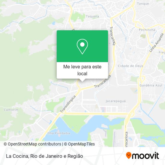 La Cocina mapa