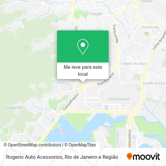 Rogerio Auto Acessorios mapa