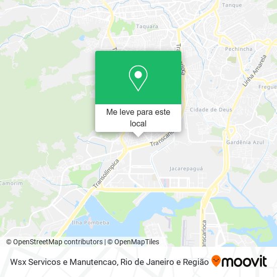 Wsx Servicos e Manutencao mapa