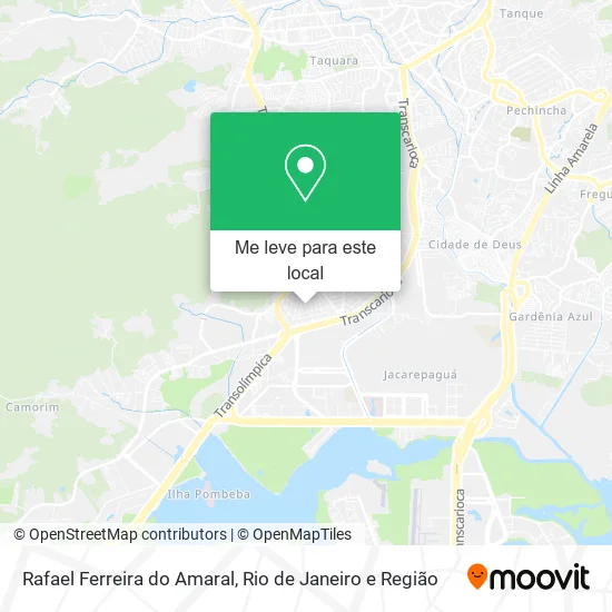 Rafael Ferreira do Amaral mapa