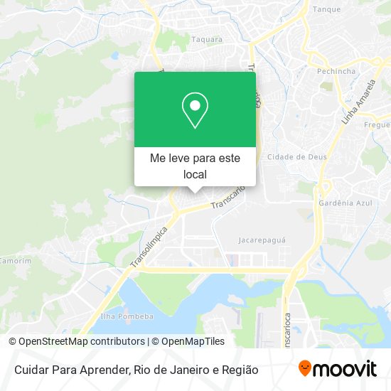 Cuidar Para Aprender mapa