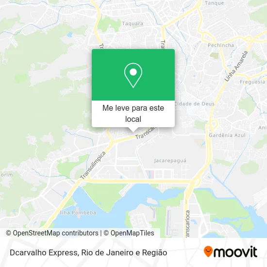 Dcarvalho Express mapa