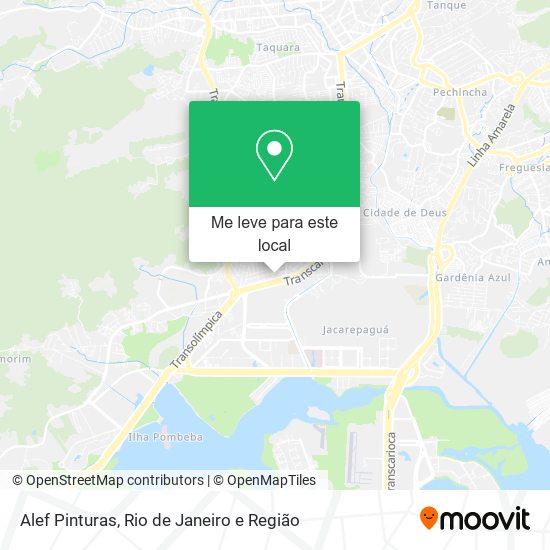 Alef Pinturas mapa