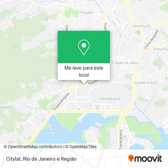 Citylat mapa