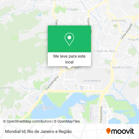 Mondial-Id mapa