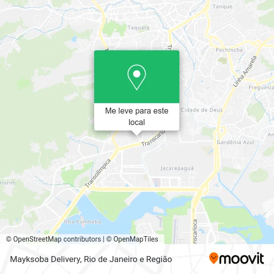 Mayksoba Delivery mapa