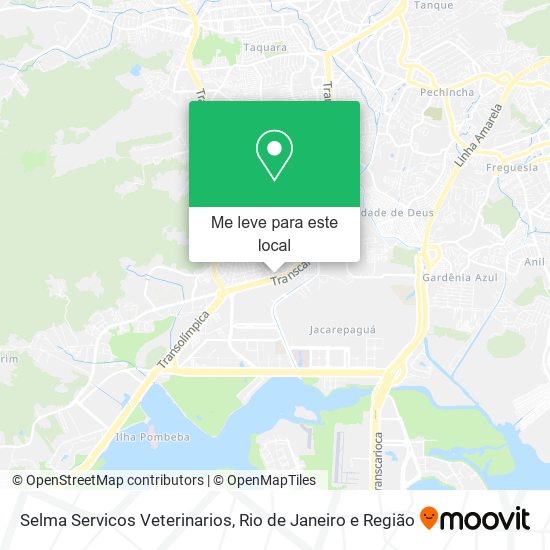 Selma Servicos Veterinarios mapa