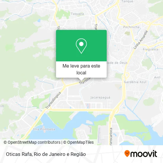 Oticas Rafa mapa