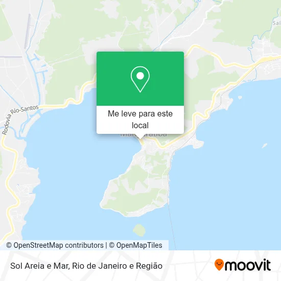 Sol Areia e Mar mapa