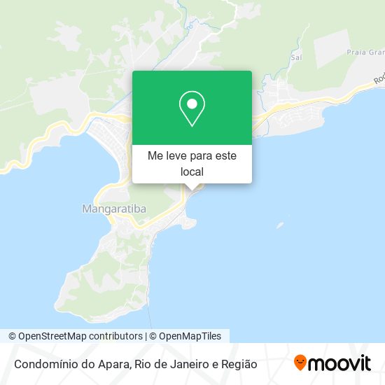 Condomínio do Apara mapa