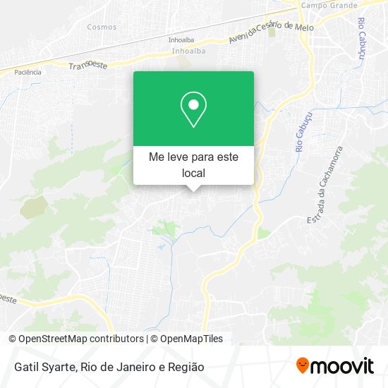 Gatil Syarte mapa