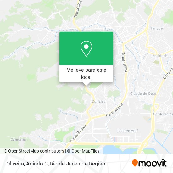 Oliveira, Arlindo C mapa