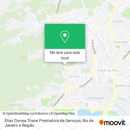 Elias Correa Triane Prestadora de Serviços mapa