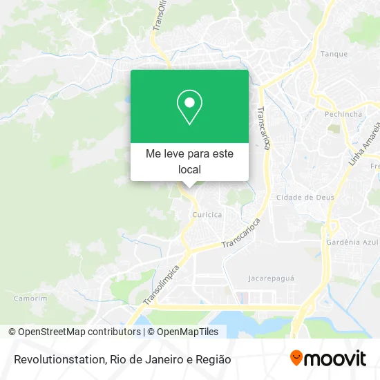 Revolutionstation mapa