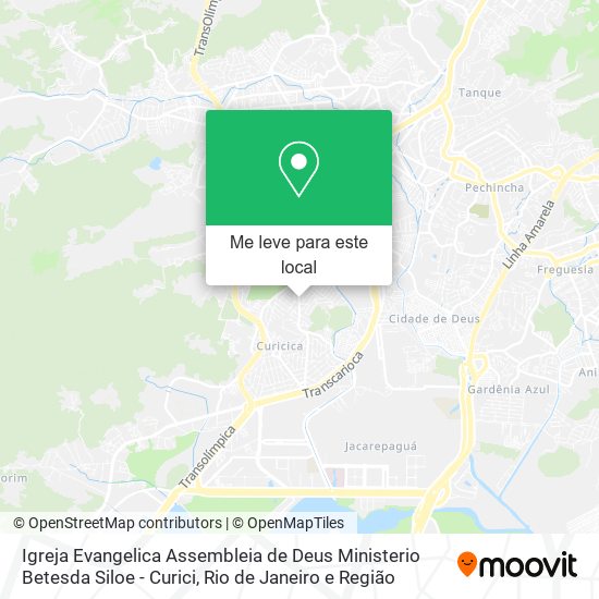 Igreja Evangelica Assembleia de Deus Ministerio Betesda Siloe - Curici mapa